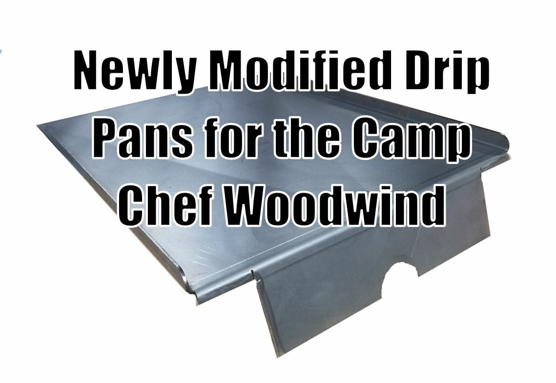 20x16 HEAVY DUTY 11 GAUGE Pellet Grill Drip Pan for Camp Chef Woodwind Grill 