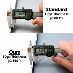 Metal Thickness Comparison Chart