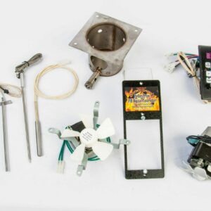 Assorted replacement pellet grill parts, providing the key to keeping your grill in top-notch condition