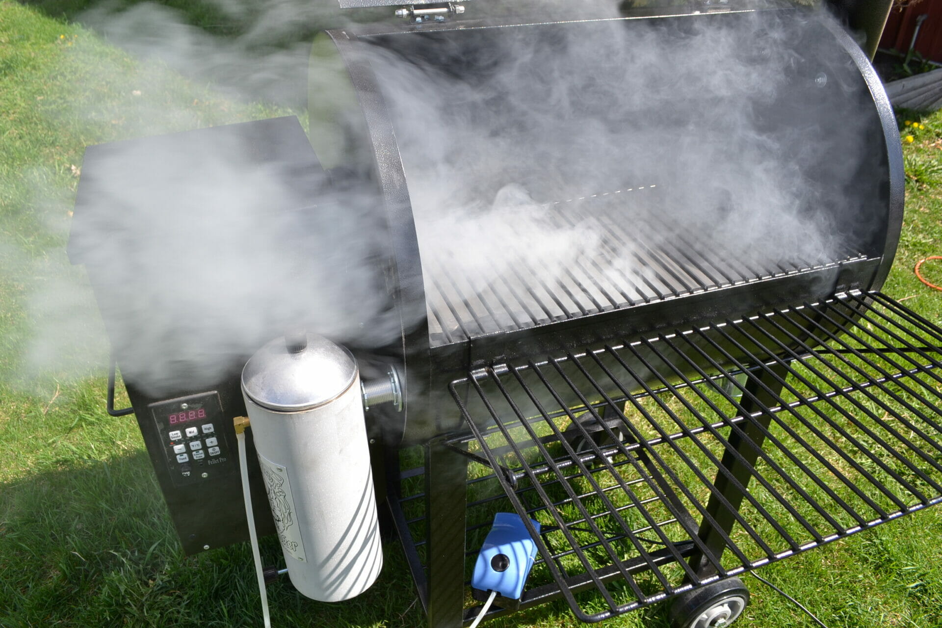 Details about   12" Useful Smoker Pellet BBQ Grill Hot/Cold Smoking Generator Mesh Filter Tube 