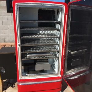 Repurposed Refrigerator Smoker – Crafted for Flavor