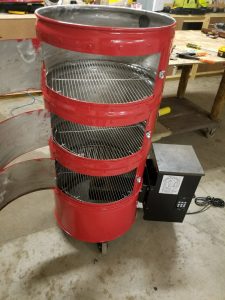 Ugly Drum Smoker (UDS) – a homemade barbecue smoker with a unique and functional design