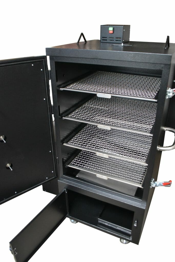 The Pellet Pro® 2300 Vertical Double Wall Pellet Smoker with