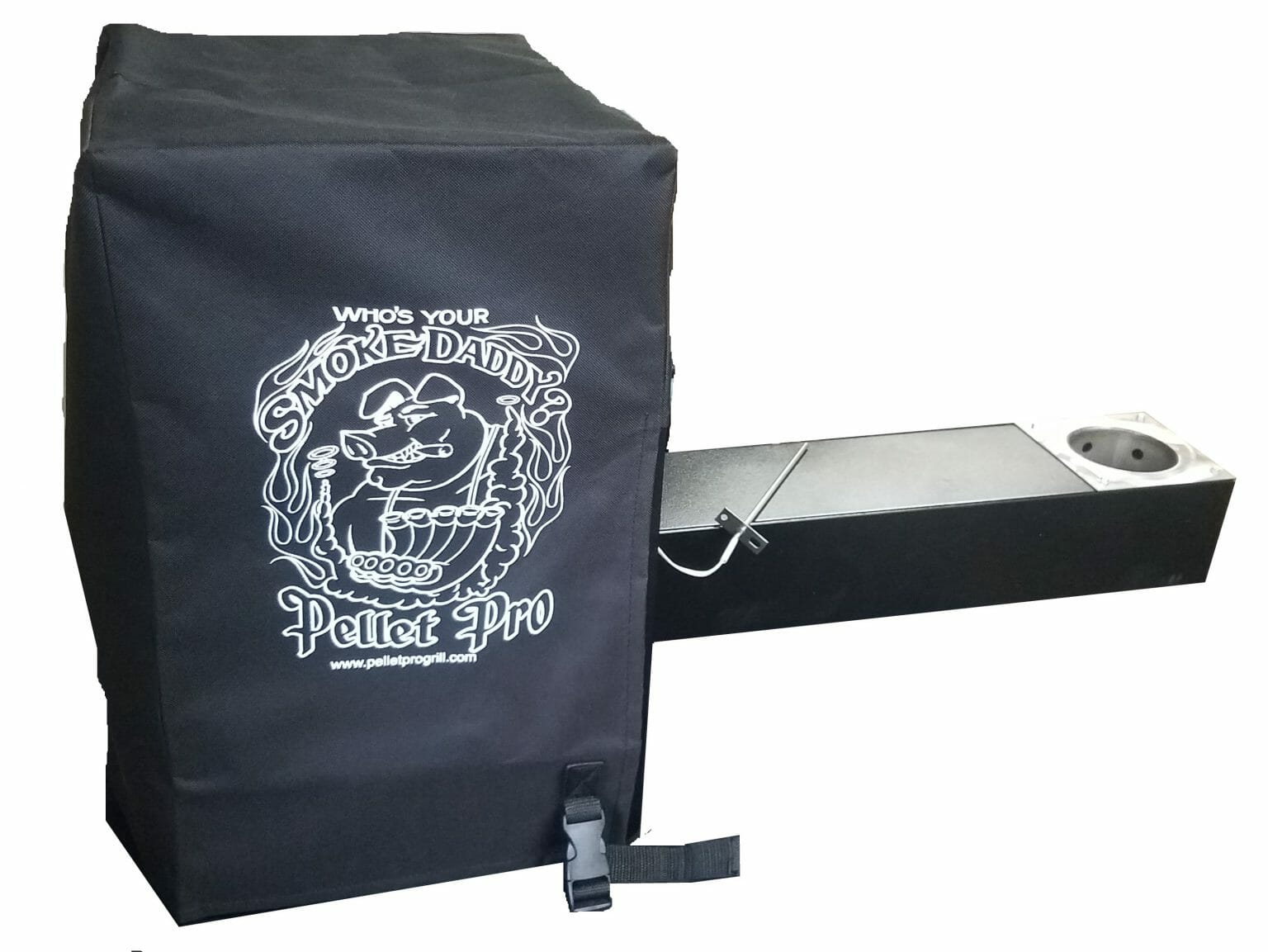 The Pellet Pro® Elite Pellet Hopper Assembly 36,000 BTUs Smoke