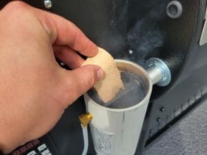 Adding Wood Chunk to Cold Smoke Generator