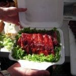 BBQ Competition Ribs in Turn-In Box