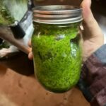 Freshly made chimichurri sauce in a rustic mason jar, ready to add a burst of flavor to your dishes