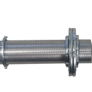 4" Threaded Outlet Tube (3/4" NPT) with Nuts and Washers